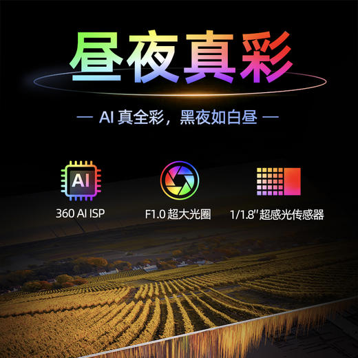 【超值套装】球机6Ultra+门锁V30Pro+ 全屋智能看护套装 昼夜真彩球机 500W超清像素 门锁掌静脉解锁 双摄猫眼 商品图2