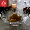 RCR水晶玻璃果盘刻花玻璃沙拉碗水果碗零食盘坚果盘轻奢风水晶玻璃花瓶摆件旋律系列花瓶30CM+果盘30.5CM套装 商品缩略图6