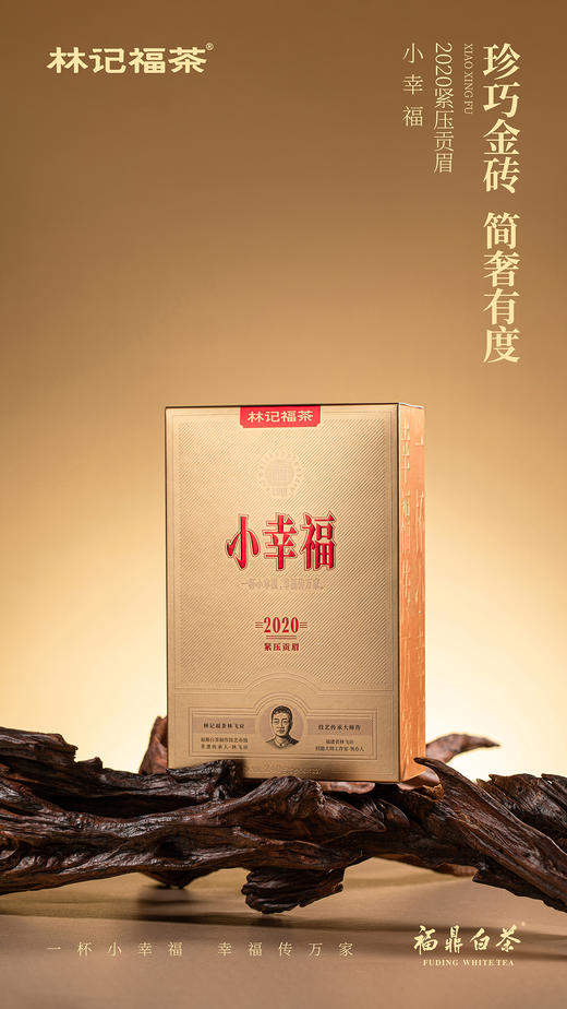 小幸福·紧压贡眉2020·简易装240g(5g*4*12) 商品图2