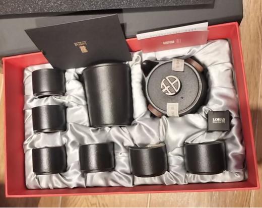 陆宝事事兴旺茶组禅风黑1壶1海6杯 商品图1