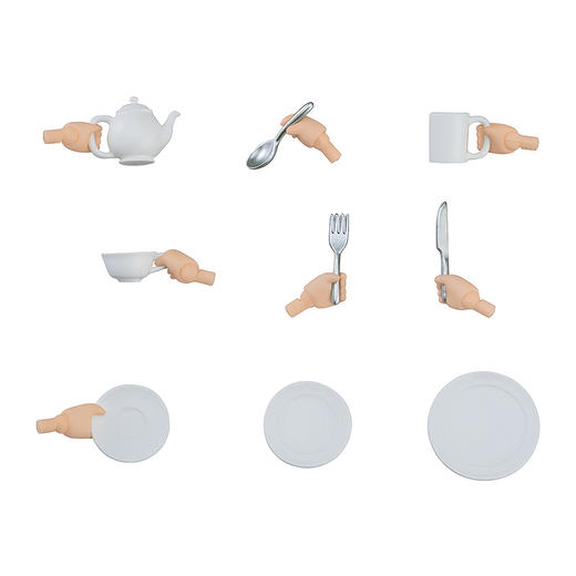 【GSC现货】粘土娃 桌面餐具穿搭套组 商品图4