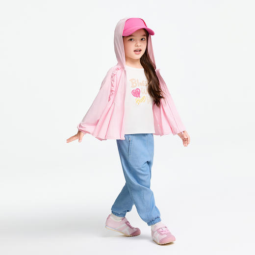 【实体店同款】女童外套防晒衣春季新款安奈儿童装XG515571 商品图3