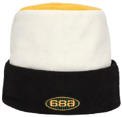 25/26 686帽FLAT TOP FLEECE HAT WHITE COLORBLOCK 商品图0