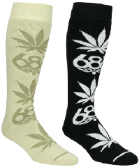 25/26 686袜子HUF SOCKS - 2 PACK