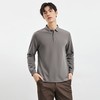 【双面含桑蚕丝】罗蒙男士经典polo衫男长袖t恤男春秋男士polo衫 商品缩略图7