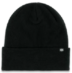 25/26 686帽STANDARD ROLL UP BEANIE BLACK