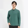 【福利款】罗蒙春秋男士仿丝光polo衫男长袖t恤男商务男士polo衫长袖 商品缩略图2