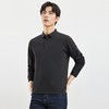 【双面含桑蚕丝】罗蒙男士经典polo衫男长袖t恤男春秋男士polo衫 商品缩略图5
