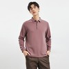 【双面含桑蚕丝】罗蒙男士经典polo衫男长袖t恤男春秋男士polo衫 商品缩略图6