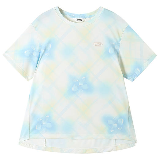 女童圆领短袖针织衫夏季新款安奈儿童装EG521045 商品图6