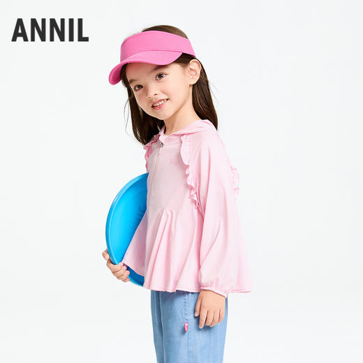 【实体店同款】女童外套防晒衣春季新款安奈儿童装XG515571 商品图2