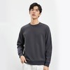 罗蒙春秋男装基础款纯色百搭卫衣男士时尚休闲圆领长袖T恤男 商品缩略图6