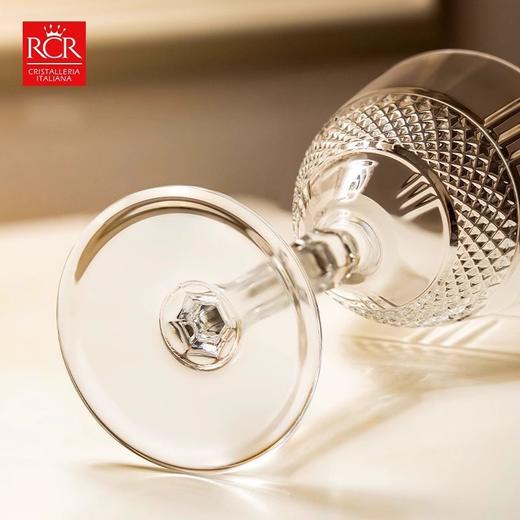 rcr水晶玻璃红酒杯高脚杯起泡酒香槟杯奢华葡萄酒杯家用结婚礼物闪耀威士忌/水杯通用6只装 商品图3