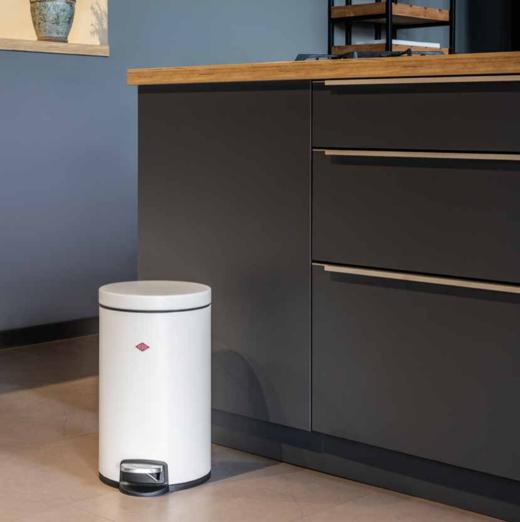 威士克德国客厅脚踏垃圾桶带盖豪华家用进口高档别墅庭院9L 商品图8