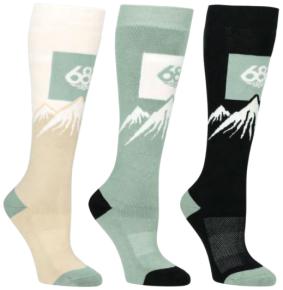 25/26 686袜子SNOW CAPS SOCKS - 3 PACK 商品图0