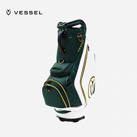VESSEL PRIME 2.0 STAFF 2024新款高尔夫球包 男士  皮革防水泼golfbag职业球袋（ 9寸6格）9071123-04