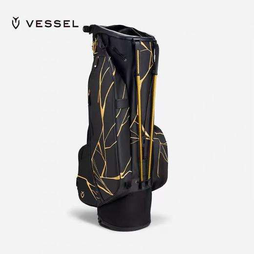 VESSEL LUX CART LE KINTSUGI 2024新款高尔夫球包 金缮工艺刺绣轻便支架包（9寸/6格）9030121-10 商品图2