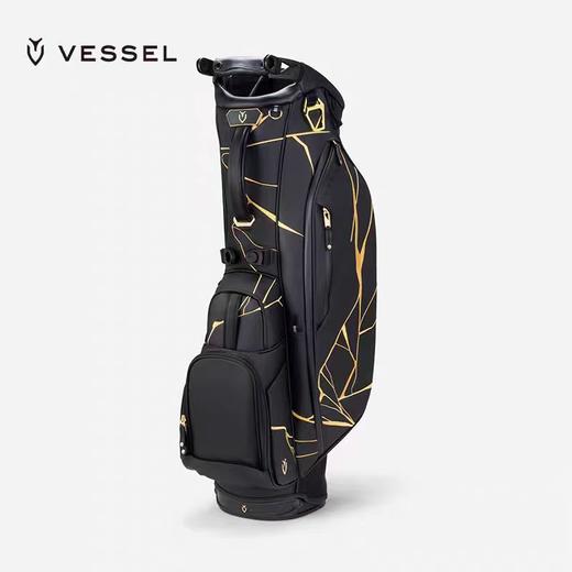 VESSEL LUX CART LE KINTSUGI 2024新款高尔夫球包 金缮工艺刺绣轻便支架包（9寸/6格）9030121-10 商品图3