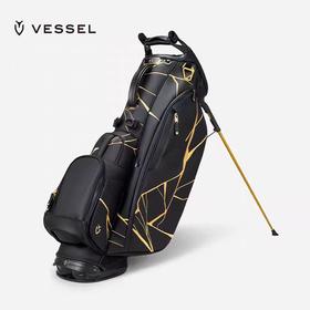 VESSEL LUX CART LE KINTSUGI 2024新款高尔夫球包 金缮工艺刺绣轻便支架包（9寸/6格）9030121-10