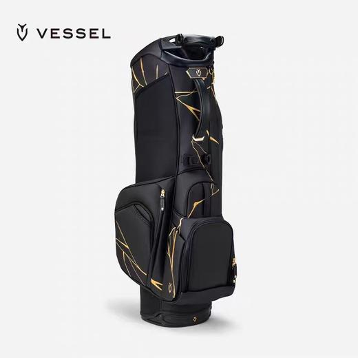 VESSEL LUX CART LE KINTSUGI 2024新款高尔夫球包 金缮工艺刺绣轻便支架包（9寸/6格）9030121-10 商品图1