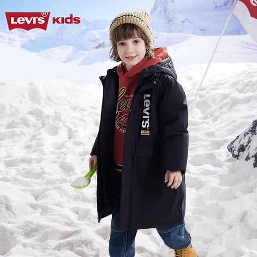 Levi's 冬 大童小童 长款羽绒服 LVN-HO-J646 商品图5