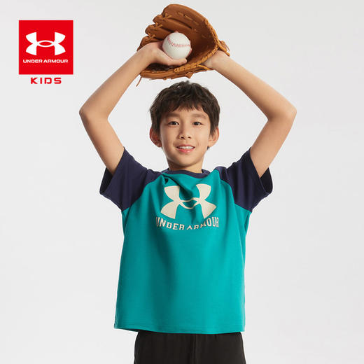 【特惠福利】Under Armour安德玛儿童圆领短袖T恤241101019超低折扣 商品图7