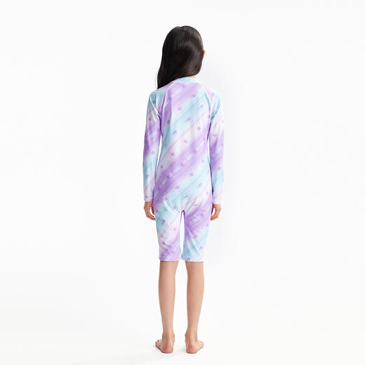 女童连体长袖泳衣套装夏季新款安奈儿童装JG527056 商品图6