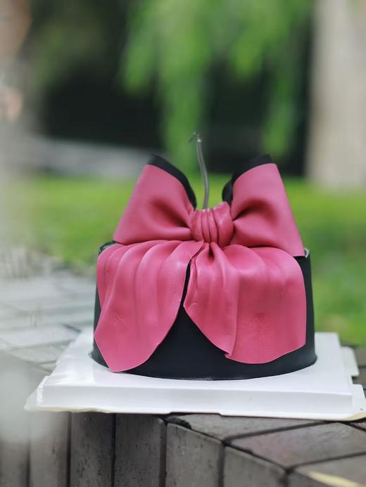 撞色蝴蝶结（建议刮掉黑色奶油部分再食用） 商品图2