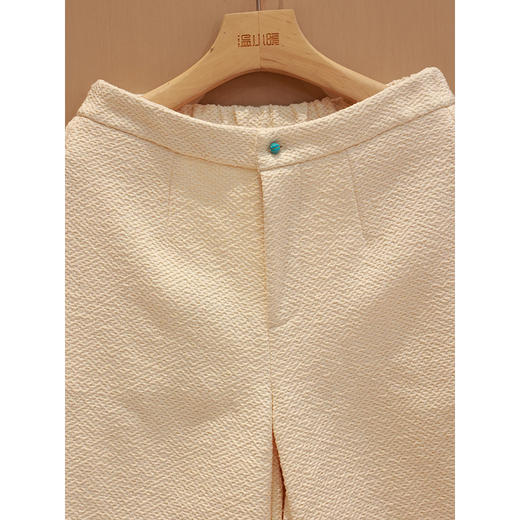 【抖音专属】中腰阔腿裤(21709056B米汤娇) 商品图1