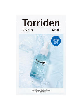 【买一送一】Torriden 桃瑞丹 玻尿酸面膜 6片/盒