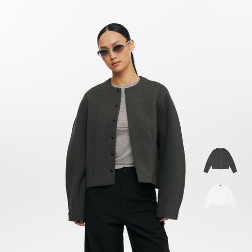 oneup空气层廓形外套 商品图2