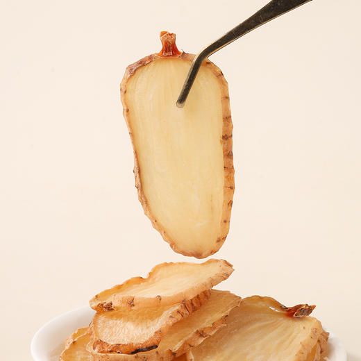 正安原材·云南昭通天麻 精选乌天麻中心切片 色泽自然胶质通透 130g/罐【冷藏保存】 商品图8