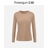 Threegun三枪 金钻羊毛圆领长袖女衫-24424A021 商品缩略图0