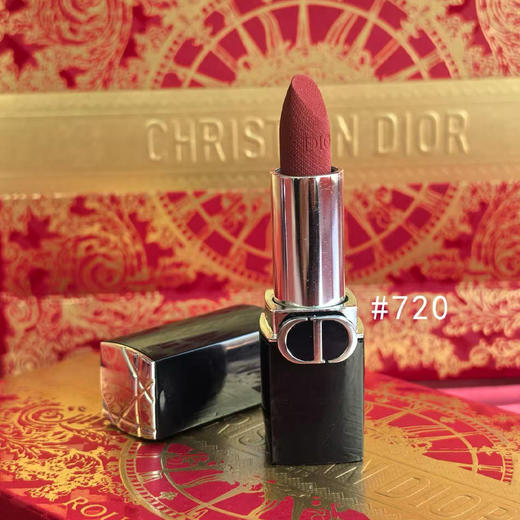 [小滋心选]【蛇年限定 送礼盒礼袋】DIOR迪奥口红小样礼盒新款（蛇年限定1.5g*5)丝绒 #188+丝绒 #217+丝绒 #228+丝绒 #720+丝绒 #999 到手5支明星色号，送人不出错！ 商品图7