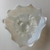 【苏州】美国1910s古董Northwood手工乳白色玻璃三足果盘 商品缩略图0
