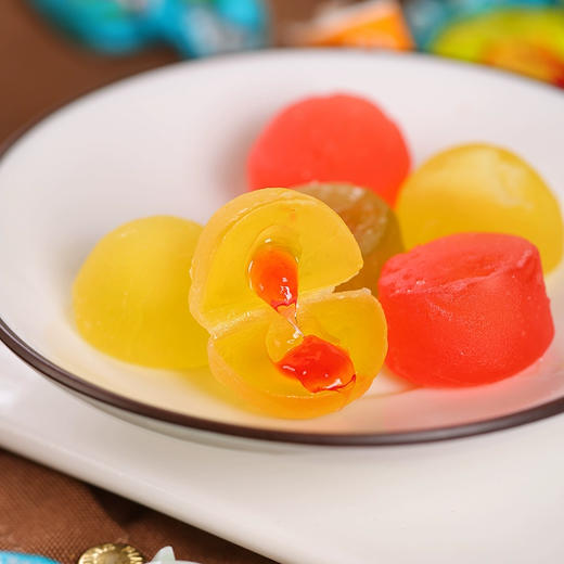 俄罗斯进口KONTI混合多种水果味软糖500g/袋 商品图3