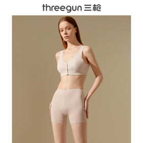 Threegun三枪 女士三分打底安全裤（1条装）-50666B011