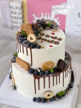 简约巧克力淋面