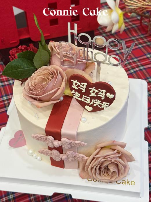 新中式盘扣鲜花款妈妈婆婆蛋糕 商品图2