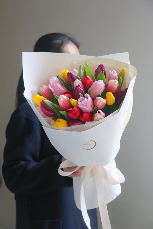 混合郁金香花束 商品图0