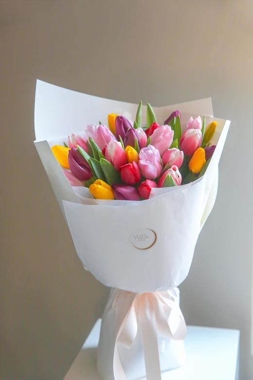 混合郁金香花束 商品图8