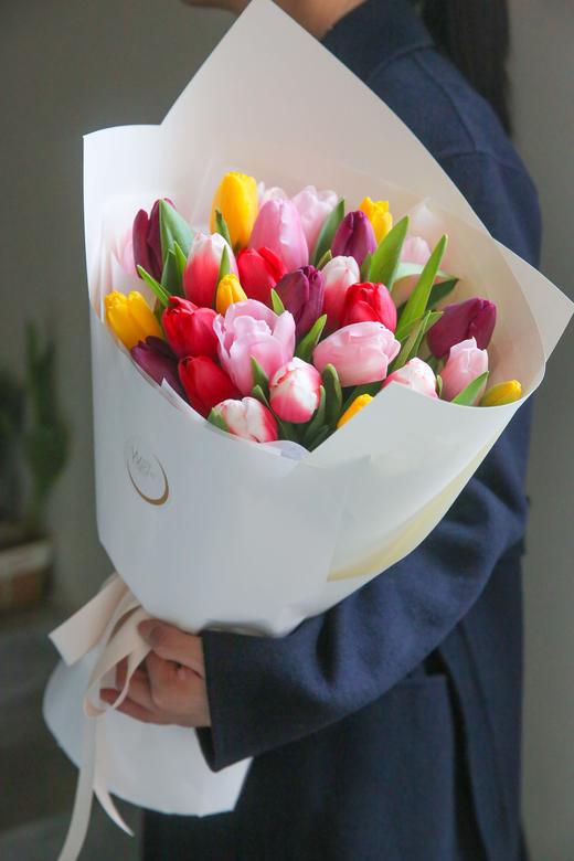 混合郁金香花束 商品图4
