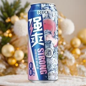RIO锐澳强爽8度白桃伏特加味鸡尾酒（预调酒）500ml冰镇清凉