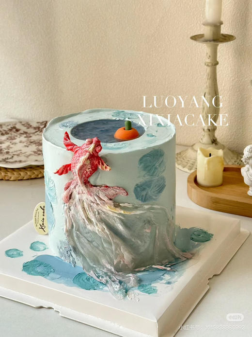 年年有鱼事事如意，全部可食用装饰，需提前3天预订 商品图0