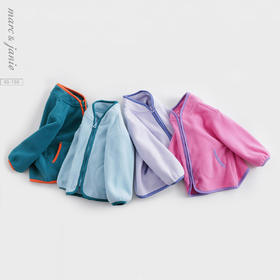 【抗静电】马克珍妮男童女童外套春秋款摇粒绒外套儿童上衣241518