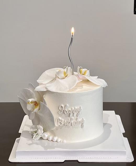 唯美蝴蝶兰蛋糕 商品图0