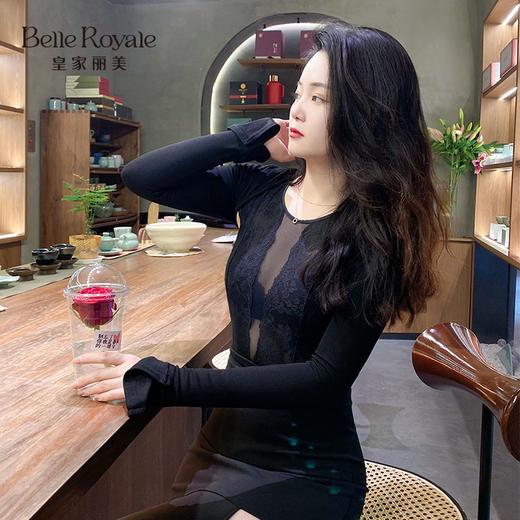 【社群专享，非质量问题不退不换】皇家丽美轻塑身打底连体衣薄款春夏女款提臀美体SL202 商品图1