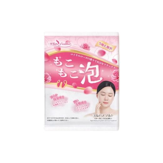 White Feather 白羽毛 滺露浴滋润浴盐 玫瑰味 35g*1包 商品图0