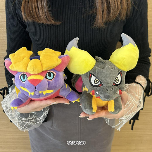 【GSC现货】怪物猎人Q版毛绒玩偶 怨虎龙（复刻） 商品图3