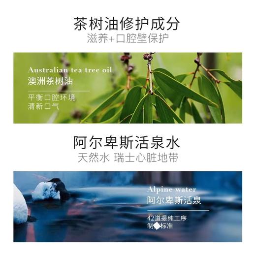 【马泷专属】瑞士原装进口怀尔德Dr.wild 含氟茶树油牙膏 商品图1